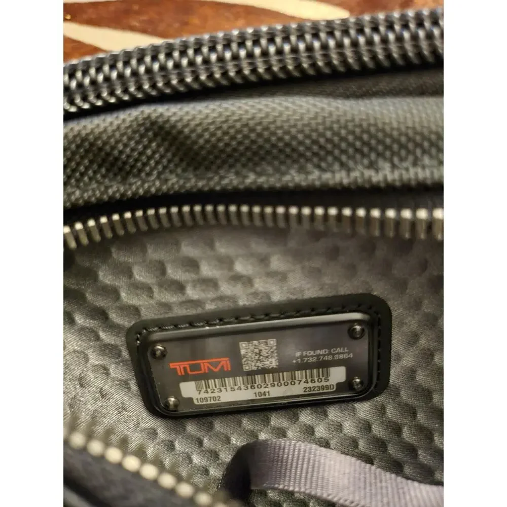 Tumi Alpha Bravo Kelley Chest Pack Sling Bag Black